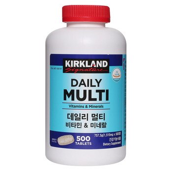 커클랜드시그니춰 데일리 멀티비타민1515mg x 500정 커클랜드시그니춰 데일리 멀티비타민1515mg x 500정