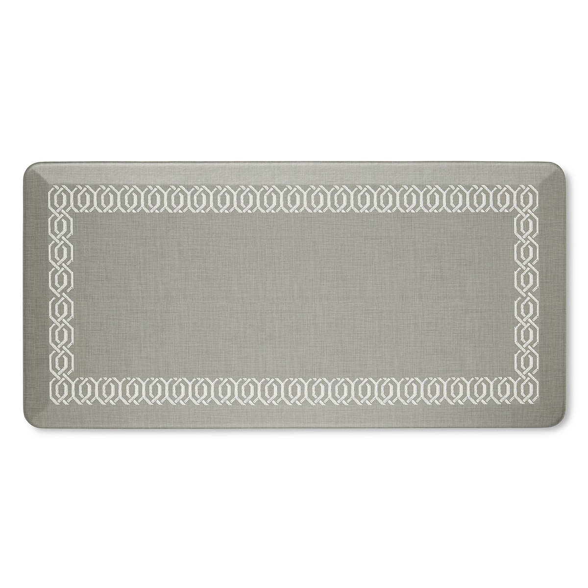 Town & Country 컴포트 에어 주방 매트 50x99cm - 탄 (보더)