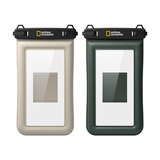 내셔널지오그래픽 스마트폰 방수팩 2개 - 베이지그린 내셔널지오그래픽 스마트폰 방수팩 2개 - 베이지그린