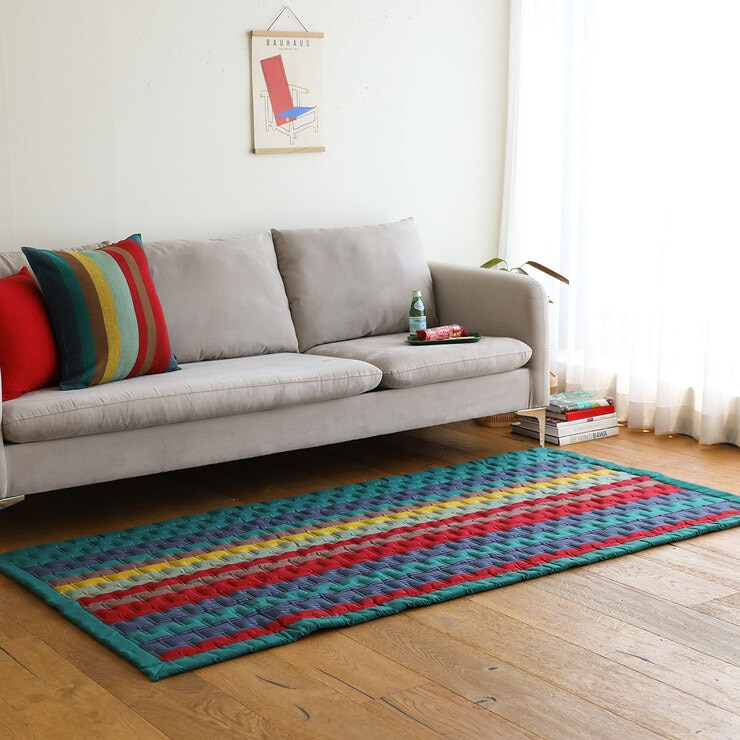 오리고 누빔 면 침대 및 돌쇼파 매트100 x 200cm