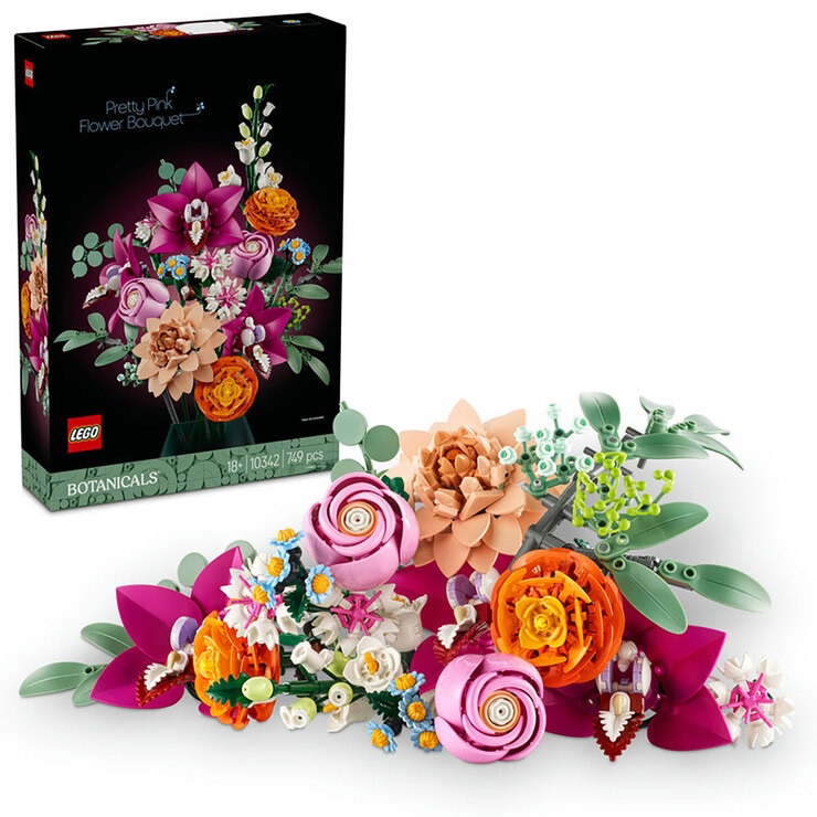 Lego Botanicals Pretty Pink Flower Bouquet 680907