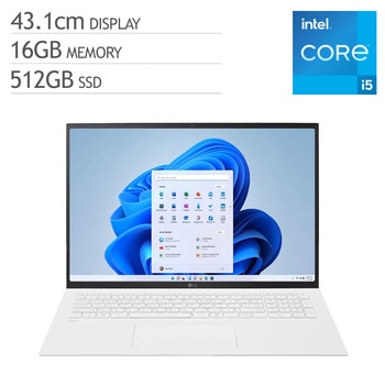 엘지 노트북 그램 43.1cm(17/i5/16GB/512GB)