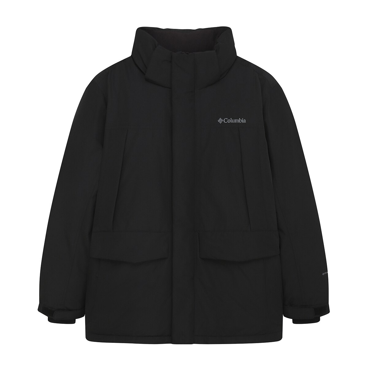 컬럼비아 남성 헤비 다운 재킷 - 블랙, XL