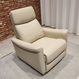 사트바 통가죽 모션스윙 전동리클라이너 1인