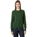 리디아 바인 여성 캐시미어 100% 니트 - 모스 그린