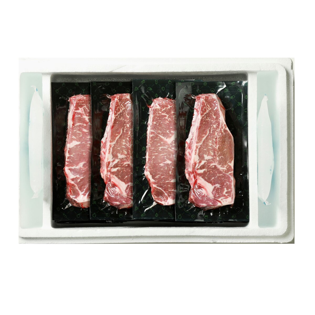 US Fresh Beef Prime Striploin 350g X 4pack