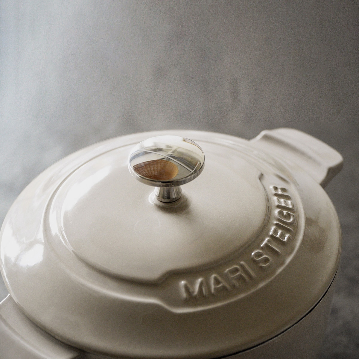 마리슈타이거 무쇠 라이스팟 16cm - 라이트베이지