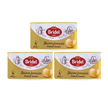 브리델 무염버터 500g x 3