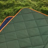 HUNTER 야외용 접이식 담요 겸 매트 152x183cm - 카키