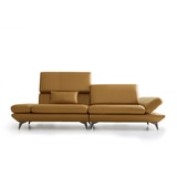 UND 에디션 NA6 천연 통가죽 소파 3.5인 - 러스트카멜