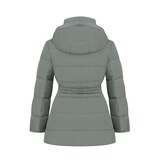 네파 여성 구스다운 벨트 재킷 - 카키 네파 여성 구스다운 벨트 재킷 - 카키