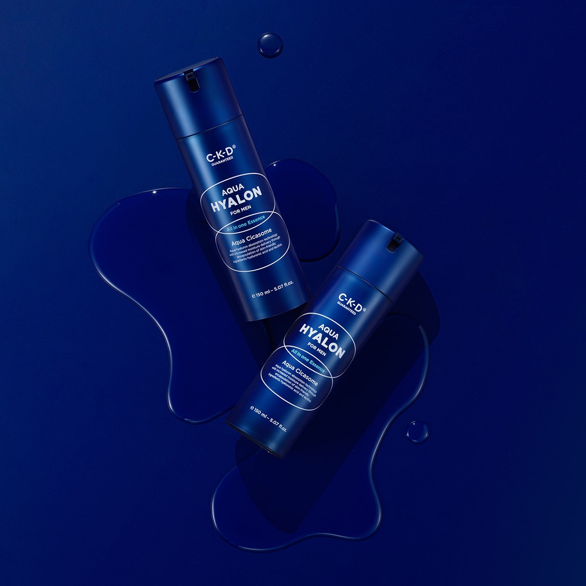 씨케이디 포맨 아쿠아 히알론 올인원 에센스 150ml x 2