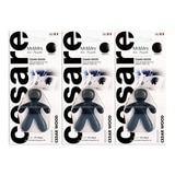 Mr&Mrs Cesare Car Air Freshener 3 pack - Black x 3