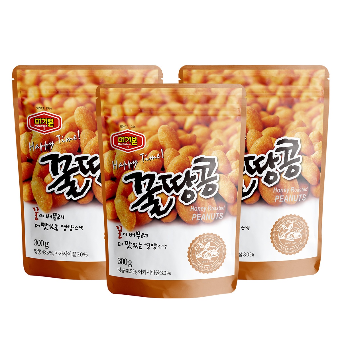 머거본 꿀땅콩 300g x 5봉 / 커피땅콩 300g x 5봉