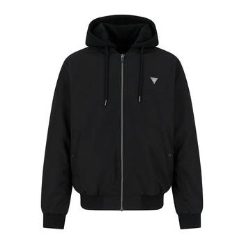 게스 남성 후디 보머 재킷