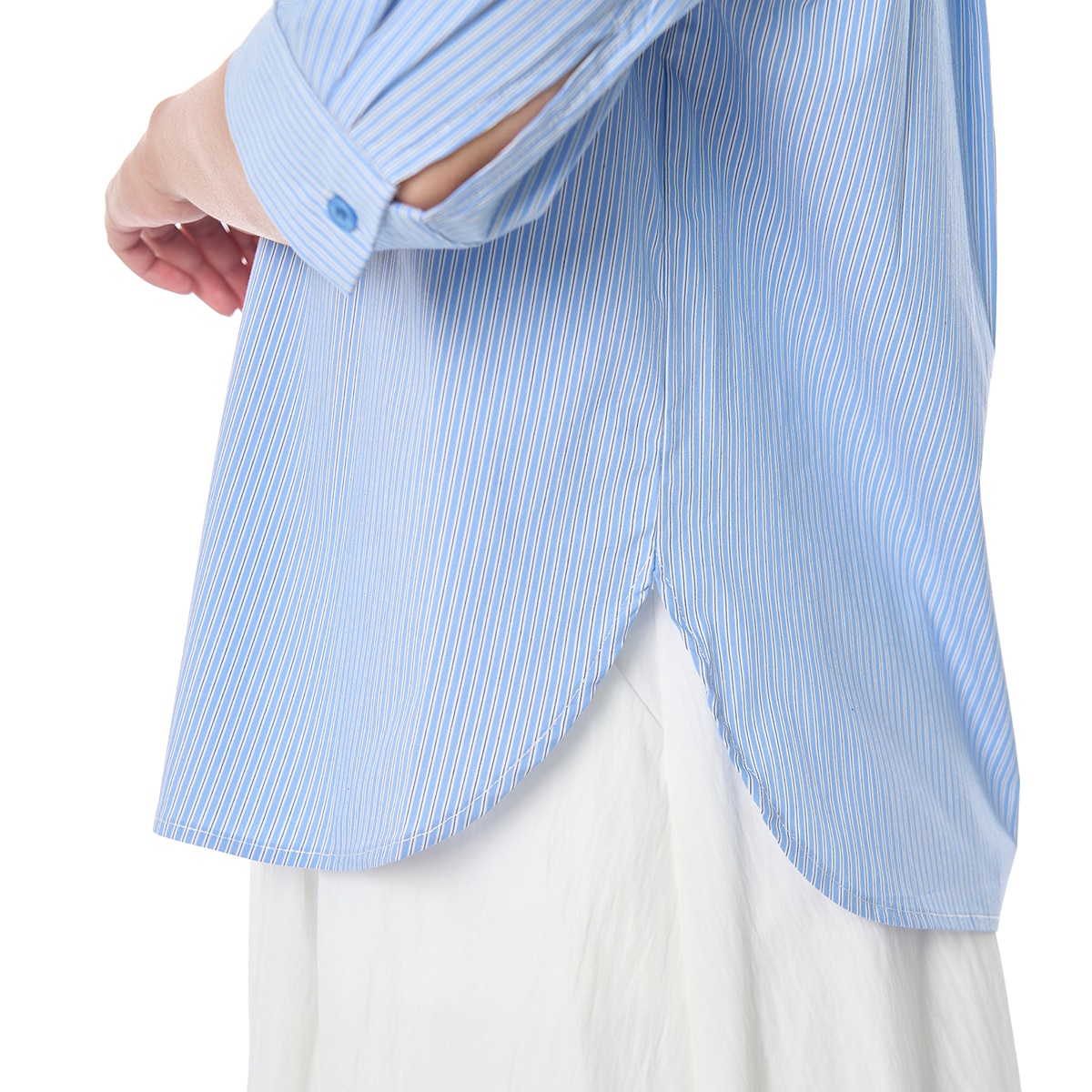 숲 여성 스트라이프 블라우스 숲 여성 스트라이프 블라우스