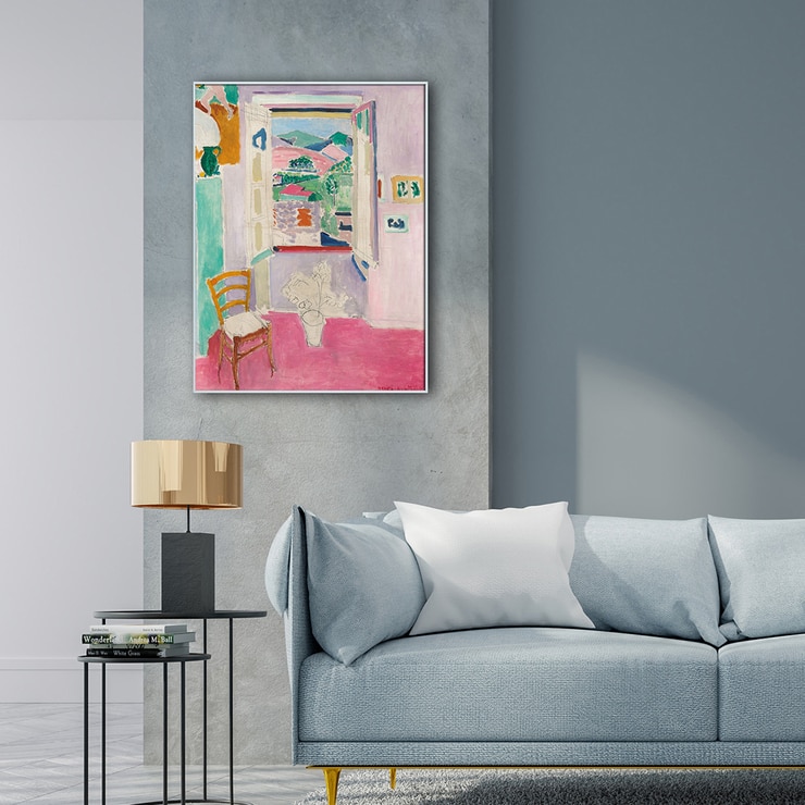 지클레 그림 액자 (80 x 60cm 또는 60 x 80cm) - 앙리 마티스, 열려있는 창문