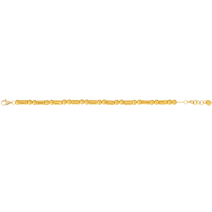 24K 볼 과 튜브 팔찌 15g 24K 볼 과 튜브 팔찌 15g