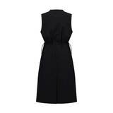 네파 여성 우븐 민소매 원피스 - 블랙, XL