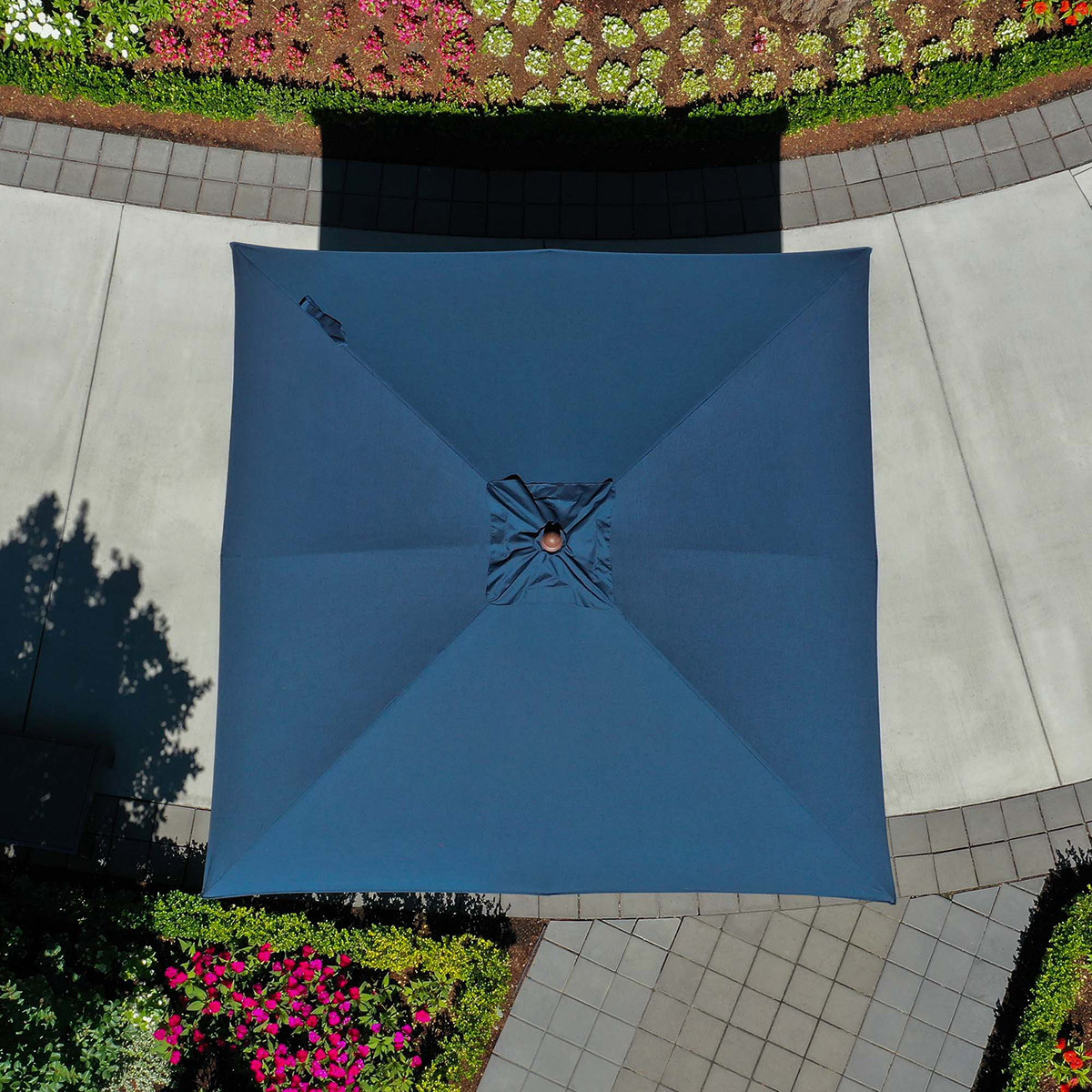 앳레저 사각 우산, 3.0x3.0m 블루