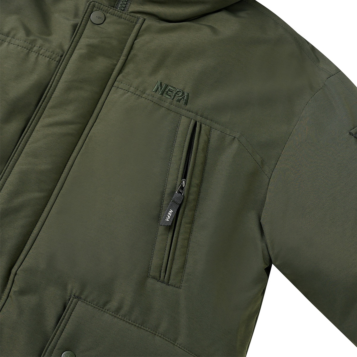 네파 키즈 미드 다운 자켓 - 딥카키, 150 네파 키즈 미드 다운 자켓 - 딥카키, 150