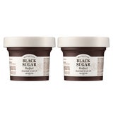 스킨푸드 블랙슈가 퍼펙트 에센셜 스크럽 2X 210g x 2