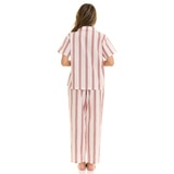 키스 해링 여성 코튼 파자마 세트 - 아이보리, M