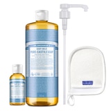 닥터브로너스 캐스틸 솝 클렌저 950ml + 60ml