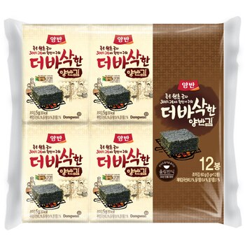 양반 더 바삭한 김 5g x 60봉 양반 더 바삭한 김 5g x 60봉