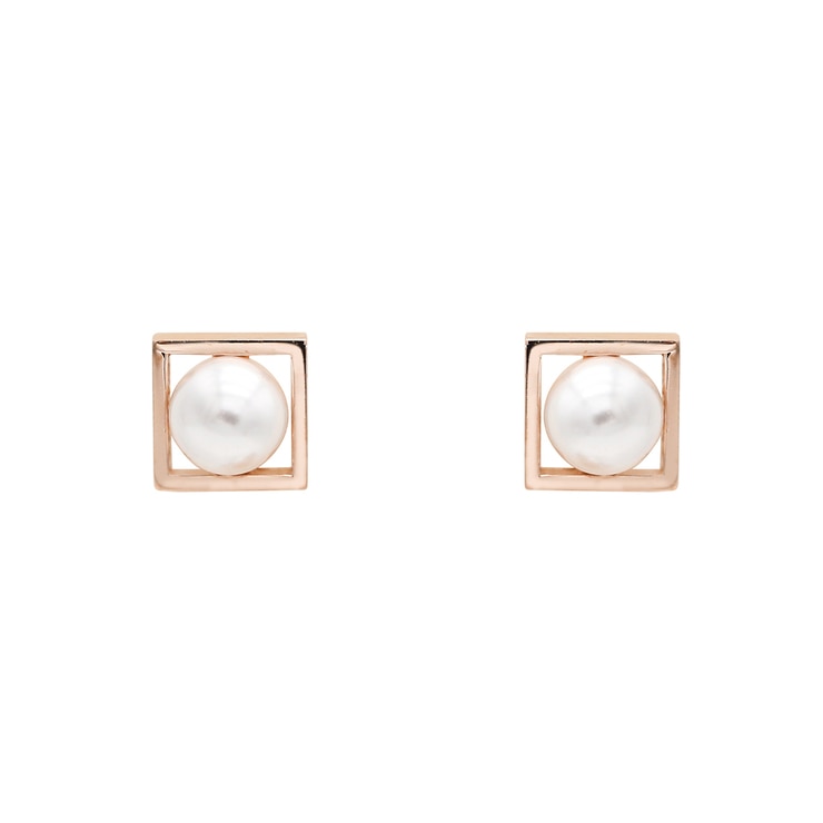 클라베드제이 14K 골드 담수 진주 귀걸이 소피아