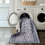 Wyatt&Ash 워셔블 러그 160x226cm - 블루