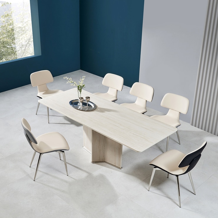 더리치 회전 6인 세라믹 식탁세트 2000