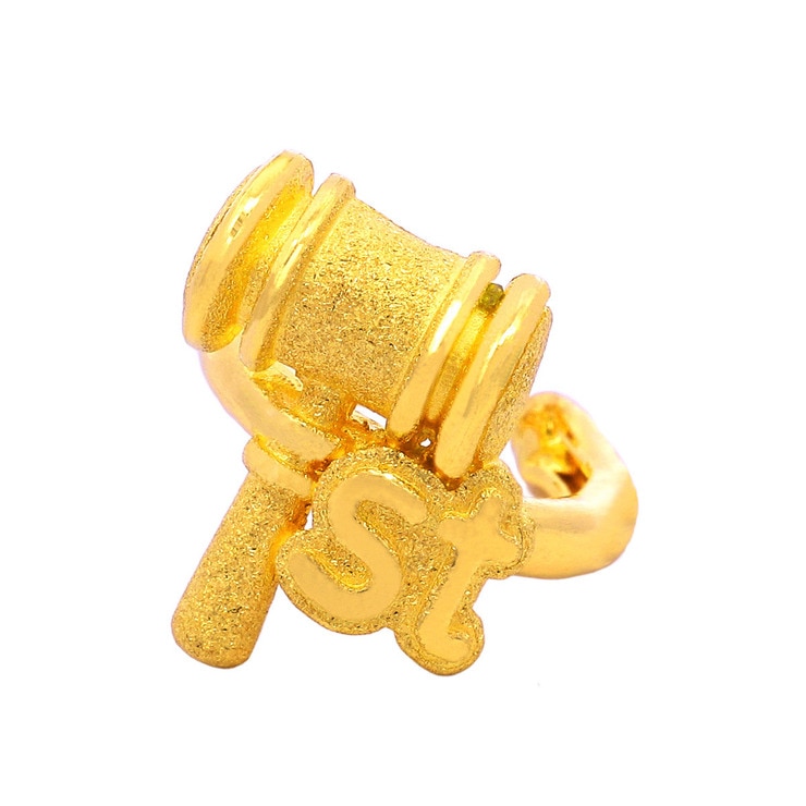 24K 순금 돌반지 3.75g - 판사봉 24K 순금 돌반지 3.75g - 판사봉