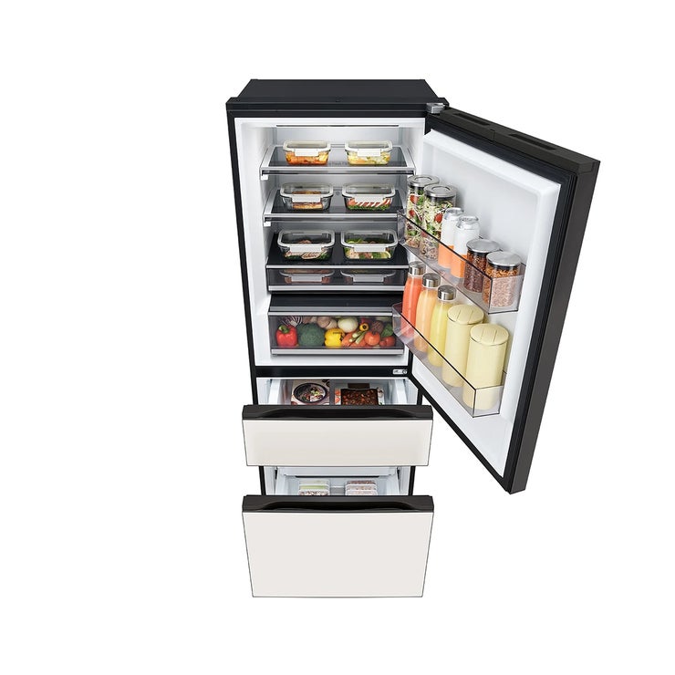 LG 오브제 김치톡톡 Fit & Max 386L- 글라스 베이지 LG 오브제 김치톡톡 Fit & Max 386L- 글라스 베이지