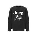 Jeep 키즈 플리스 긴소매 크루넥 - 블랙, 130 Jeep 키즈 플리스 긴소매 크루넥 - 블랙, 130