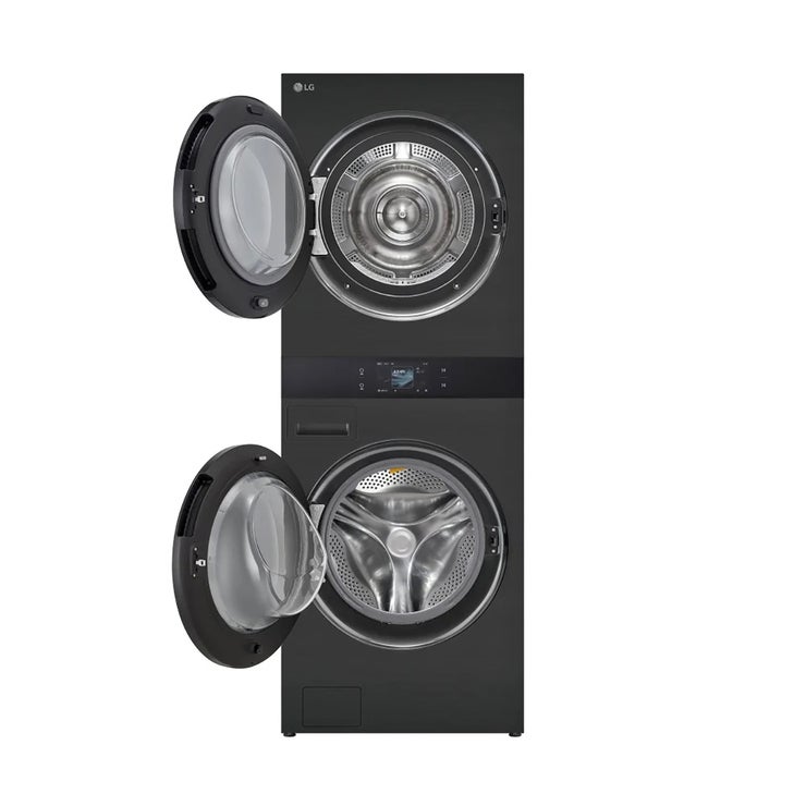 LG 오브제 워시타워 세탁 25kg& 건조25kg 블랙 스테인리스 LG 오브제 워시타워 세탁 25kg& 건조25kg 블랙 스테인리스