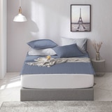 썸니아 면 워싱 피그먼트 패드 - 퀸, 네이비