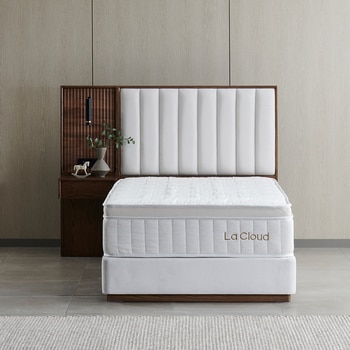 라클라우드 시에스타 패브릭원목 침대프레임-슈퍼싱글