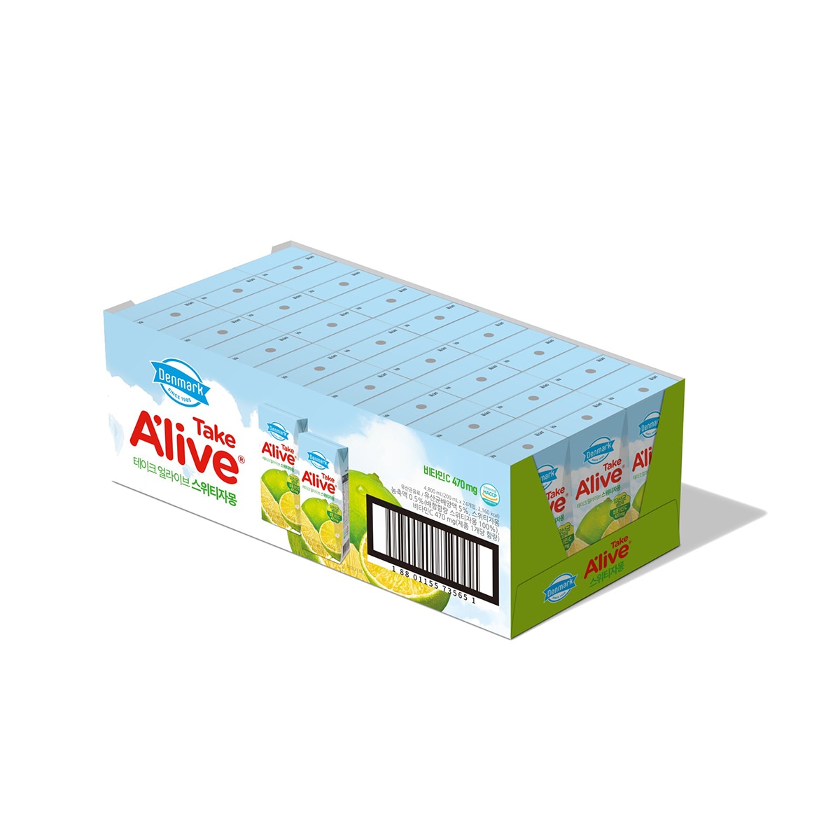 덴마크스위티 자몽 주스 200ml x 24