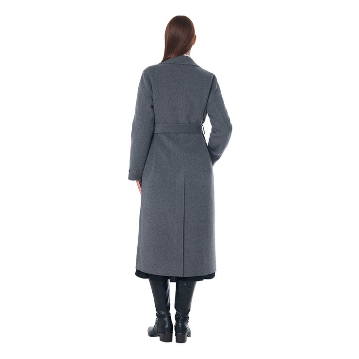 비지트 인 뉴욕 여성 울 캐시미어 혼방 코트