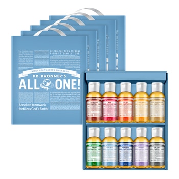 닥터브로너스 캐스틸 솝세트(60ml X 10ea) X 5 세트