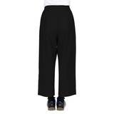 케네스콜 여성 나일론 밴딩 팬츠 - 블랙