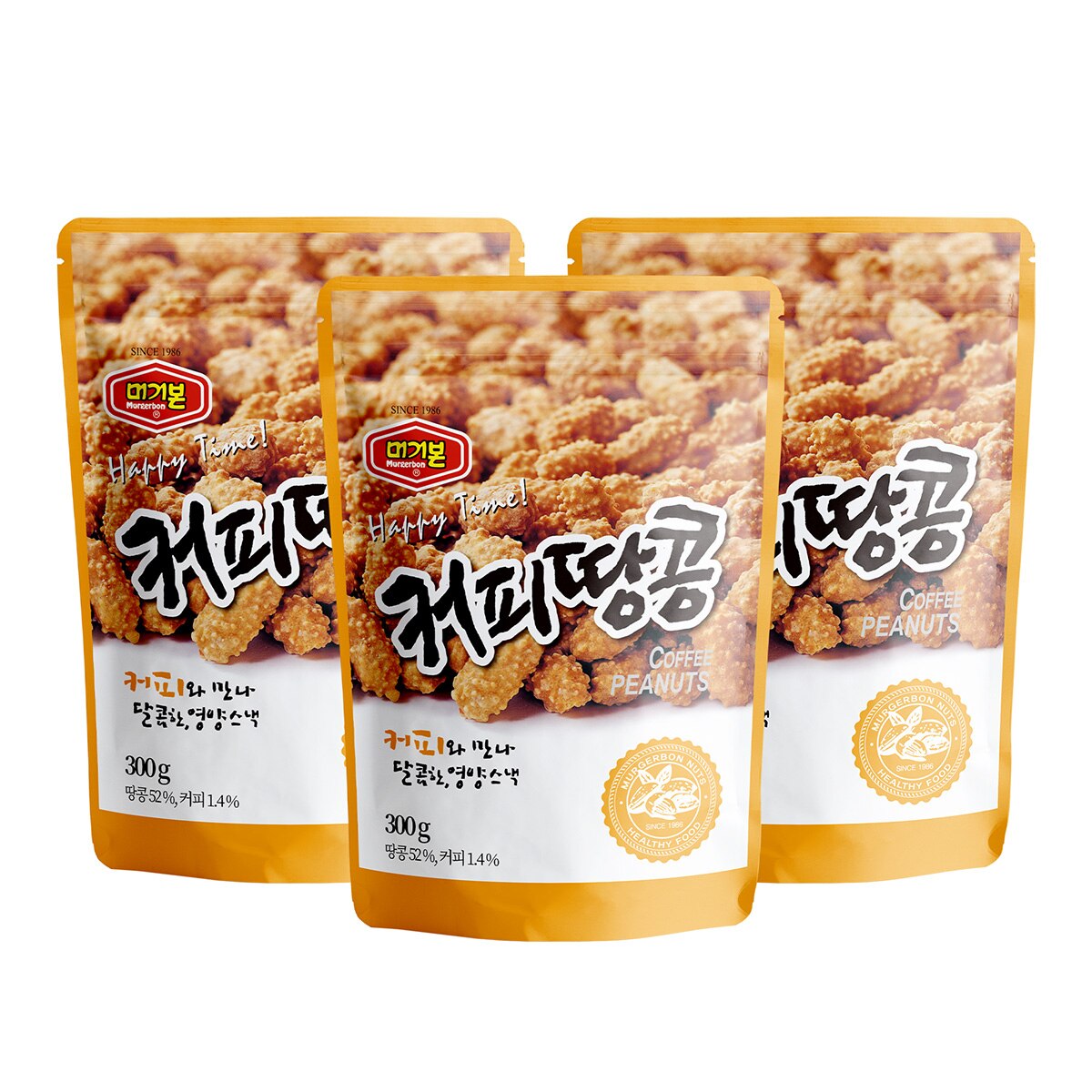 머거본 커피땅콩 300g x 10봉