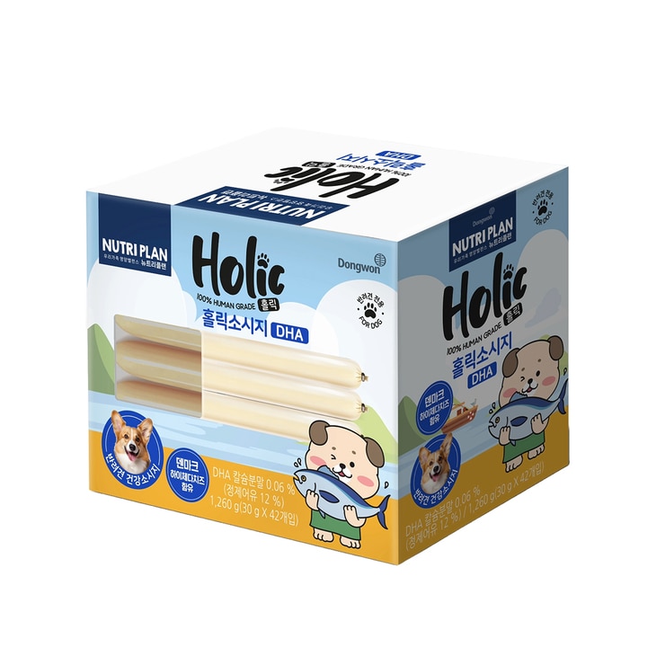 뉴트리플랜 애견용 홀릭소시지 30g x 42