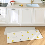 파크론 볼륨 주방매트 - 소형, 80 x 44 x 2cm, 레몬티 / 미스트그레이