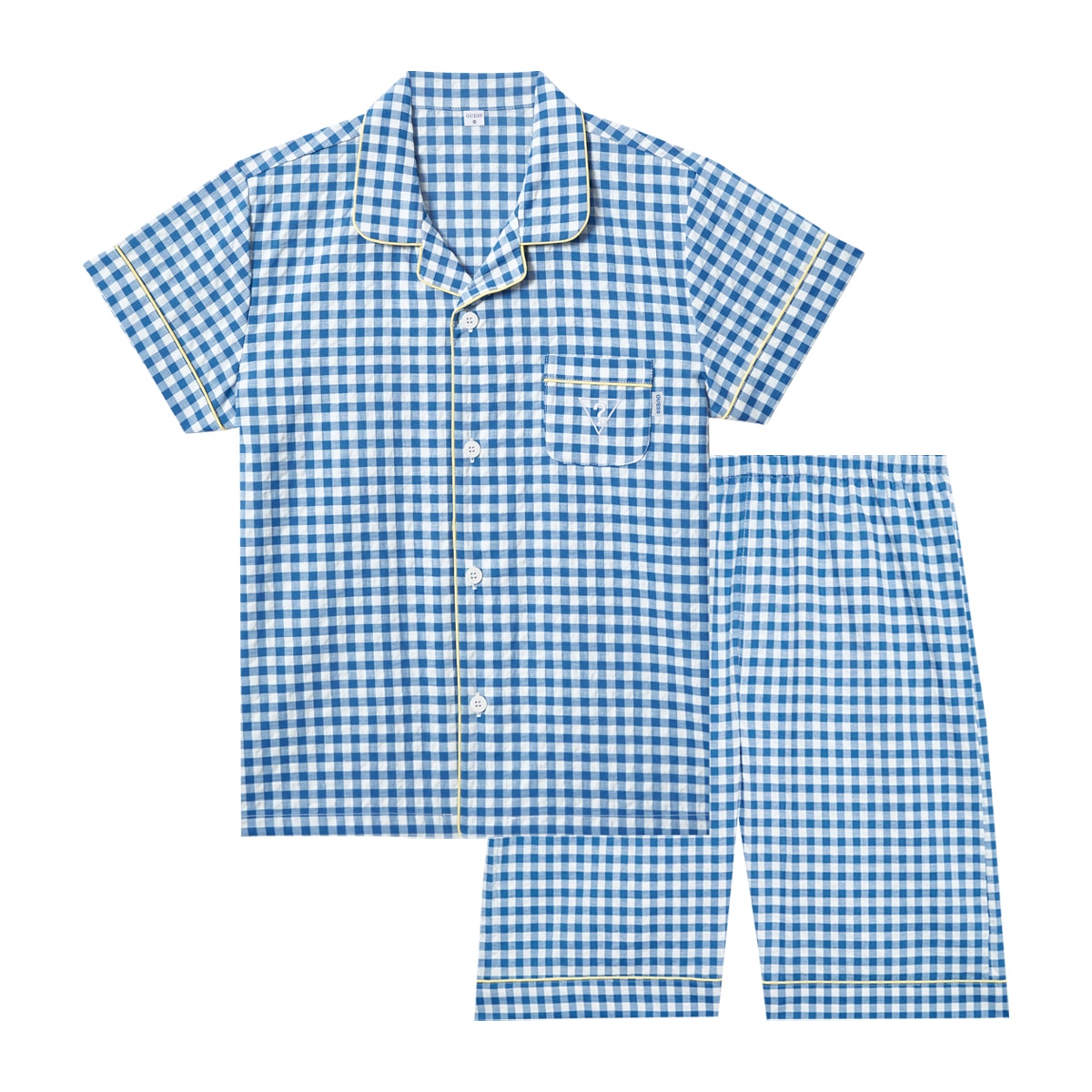 게스 주니어 시어서커 파자마 세트