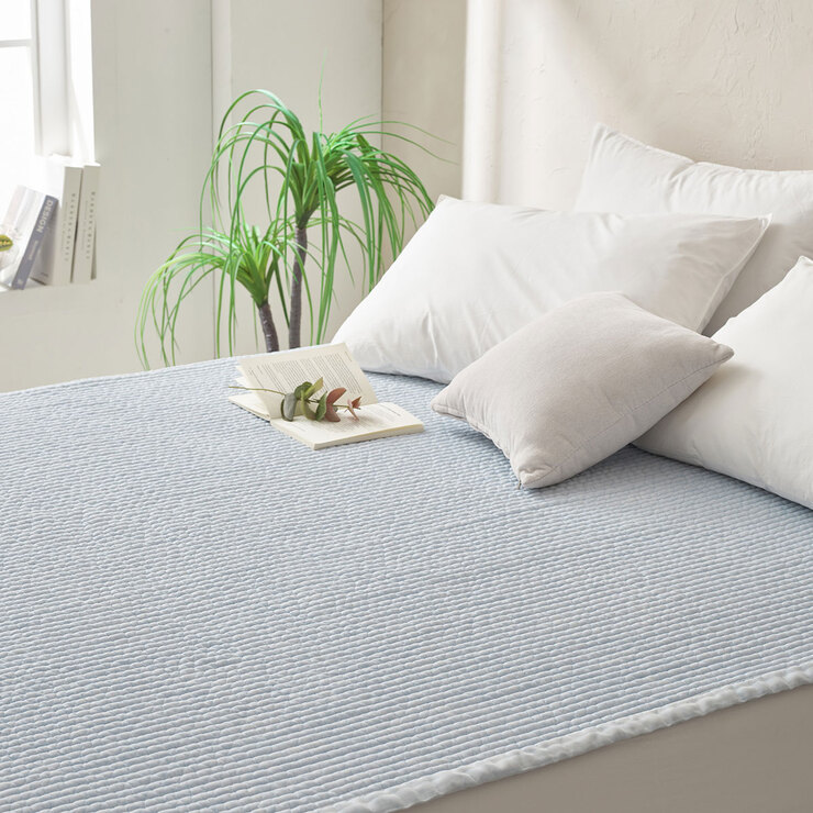 루마인 홈 모달 워싱 패드 110x200cm - 싱글, 블루
