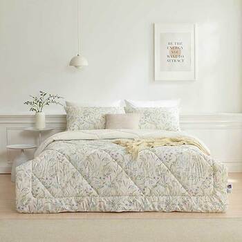 루마인 홈 양모 차렵 이불 - 퀸