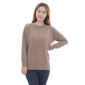 베네뜨 여성 핀턱 크루넥 스웨터 베네뜨 여성 핀턱 크루넥 스웨터