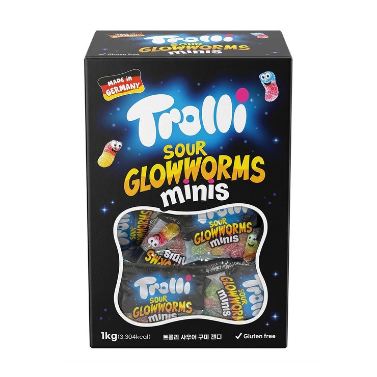 트롤리 사우어 웜즈 구미 1kg 트롤리 사우어 웜즈 구미 1kg